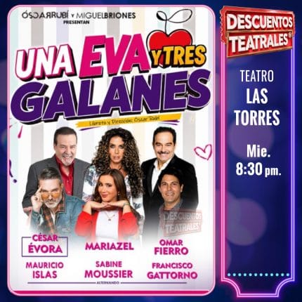 UNA EVA Y TRES GALANES