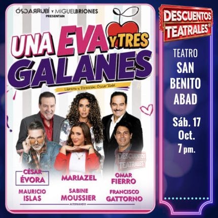 UNA EVA Y 3 GALANES